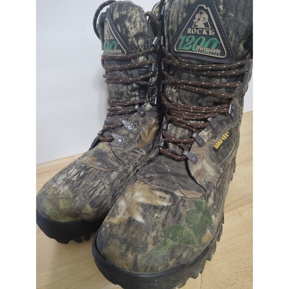 Rocky Camo Bear Trax Series 8973 Gore-Tex  Boots Mens 8.5 W 1200 gr. Insulated main image 8